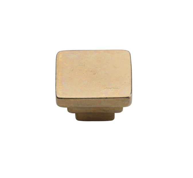 Ashley Norton NB.3672 11/4 1.25" Square step knob - Natural Bronze