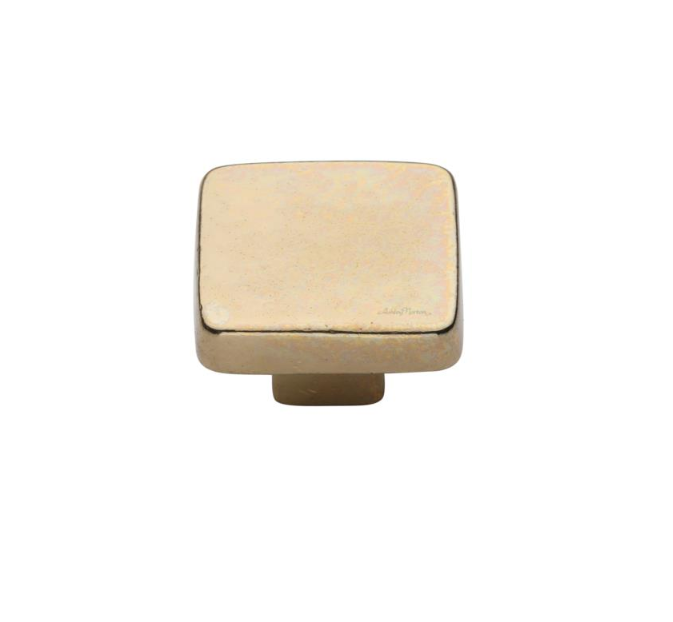 Ashley Norton NB.3674 11/2 1.50" Square Knob - Natural Bronze
