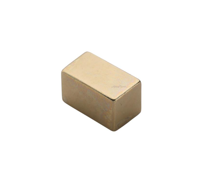 Ashley Norton NB.3892 11/2 Cube Cup Pull - Natural Bronze