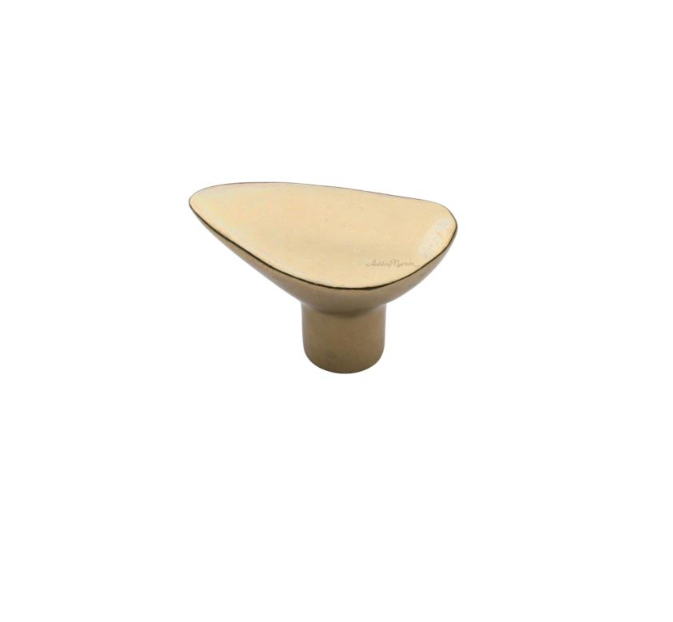 Ashley Norton NB.3920 Oblong Stone Knob - Natural Bronze