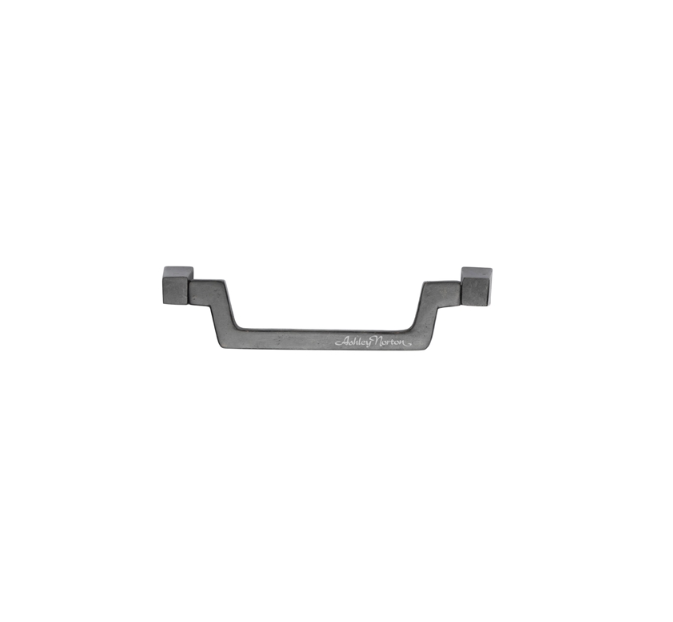 Ashley Norton NB.6272 5 1/2 Angled Drop Pull - 5 1/2" CTC - Natural Bronze