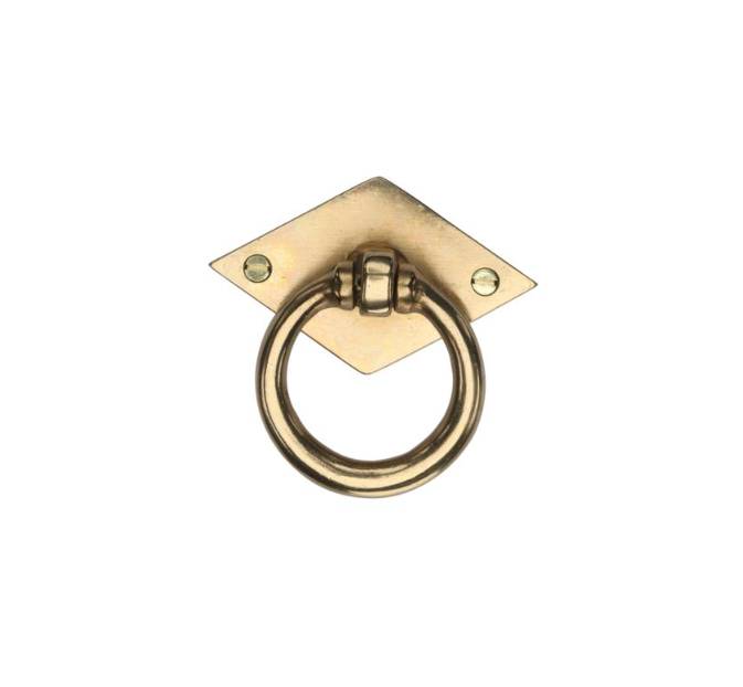 Ashley Norton NB.6301 Round Drop Pull on Plate - Natural Bronze