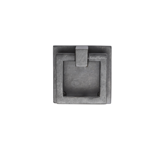 Ashley Norton NB.6359 Square Drop Pull on Plate - Natural Bronze