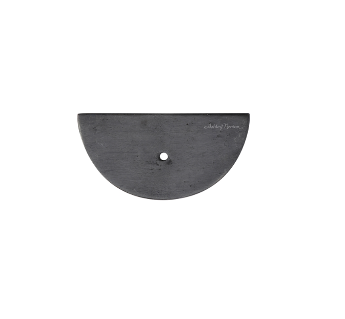 Ashley Norton NB.CKB.CL 3.5 x 1.75" Semi-Circle Bplate - Natural Bronze