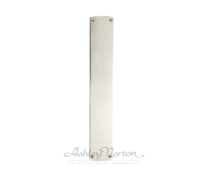 Ashley Norton NB.CV.E.13 Curved Push Plate 13" X 3" - Natural Bronze