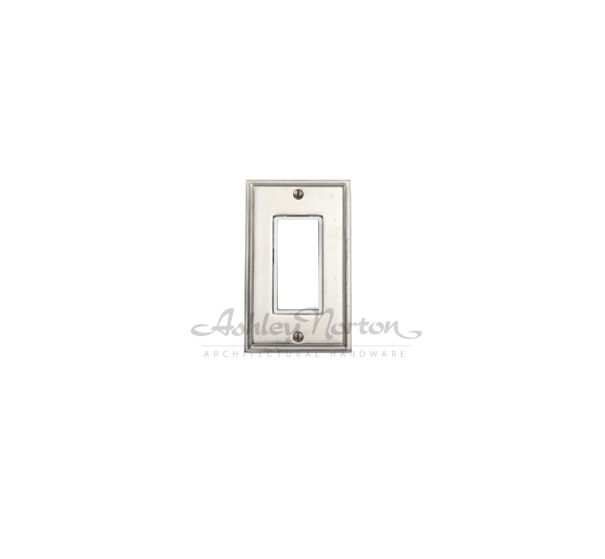 Ashley Norton NB.SQ.DSC 2 SQUARE Switch Cover 2 Gang - Natural Bronze