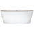 Hydro Systems NEW6631HTO Newbury 66 X 31 Metro Collection Soaking Tub