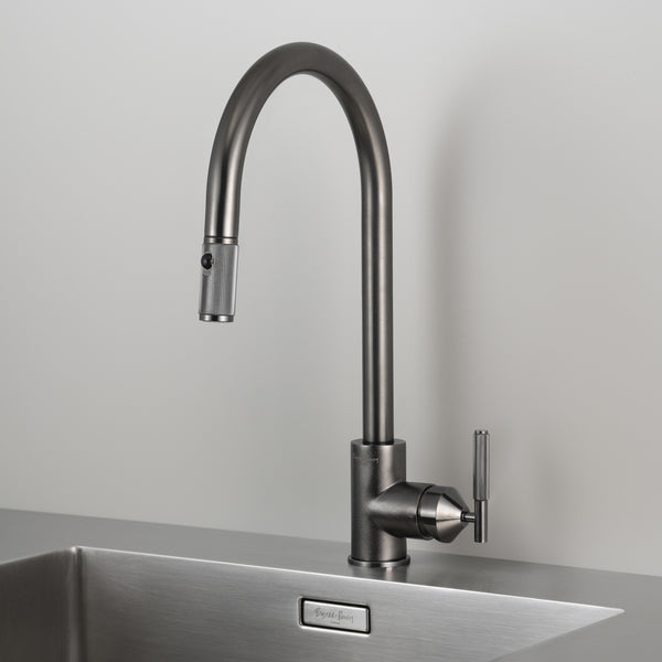 Buster + Punch NKT-053258 Kitchen Faucet Pull-Out With Dual Spray