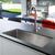 Houzer NOG-4150-1 Nouvelle 31 Inch Stainless Steel Undermount Single Bowl Kitchen Sink