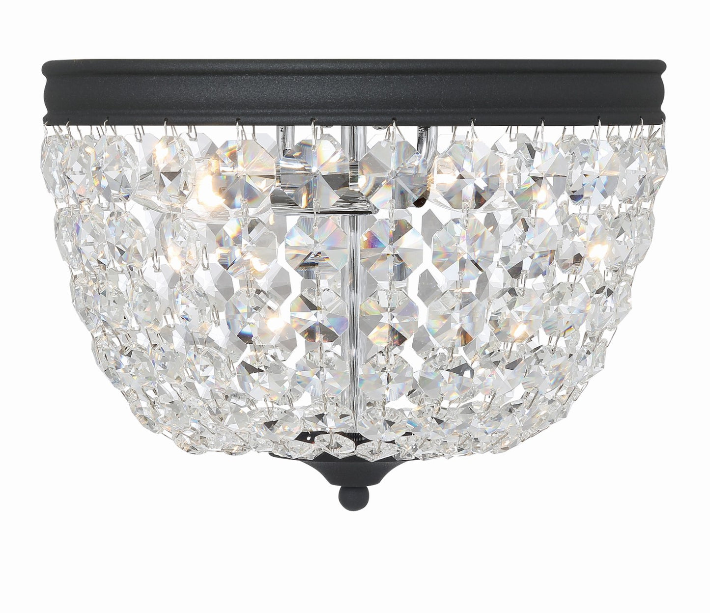 Crystorama NOL-312-CL-MWP Nola 2 Light Ceiling Mount - Parent