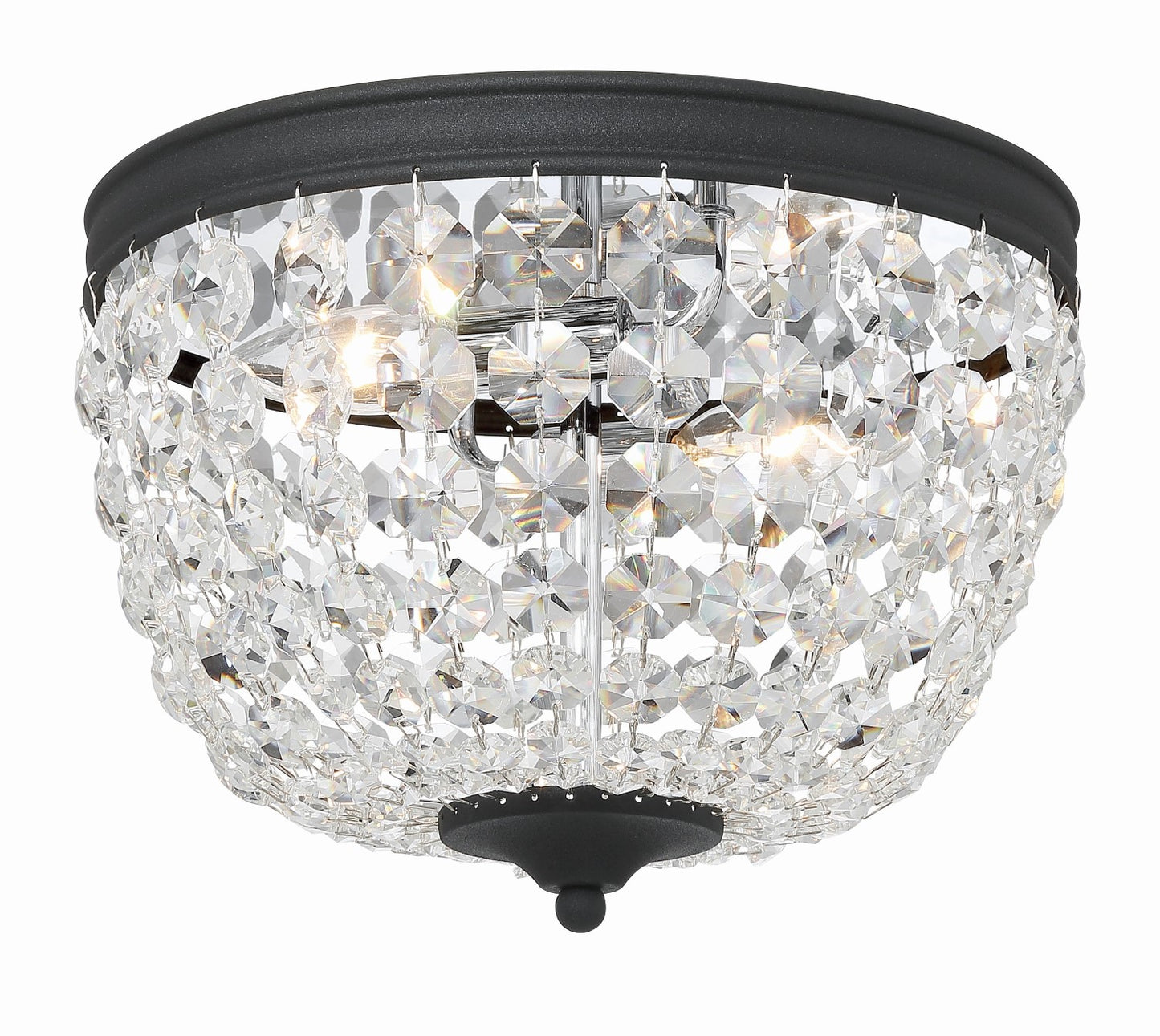 Crystorama NOL-312-CL-MWP Nola 2 Light Ceiling Mount - Parent