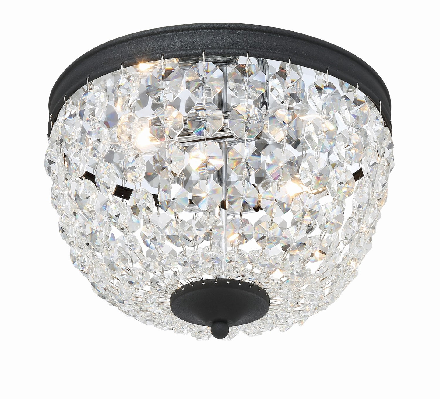 Crystorama NOL-312-CL-MWP Nola 2 Light Ceiling Mount - Parent