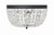 Crystorama NOL-314-CL-MWP Nola 3 Light Ceiling Mount - Parent