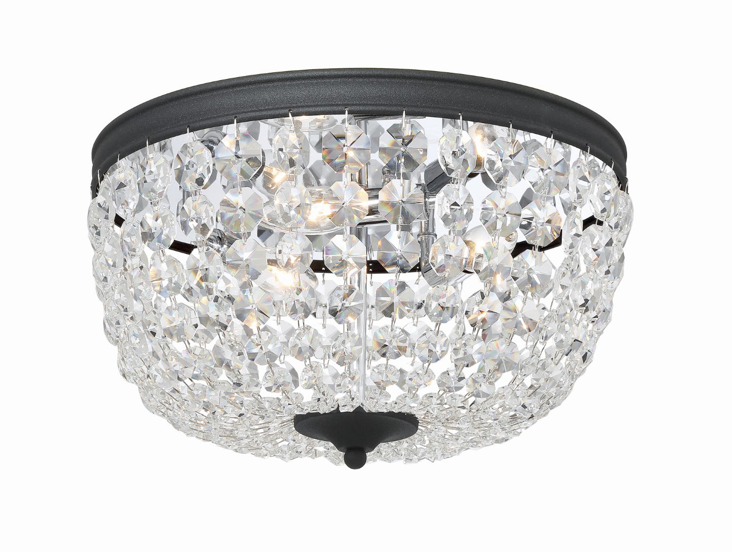 Crystorama NOL-314-CL-MWP Nola 3 Light Ceiling Mount - Parent