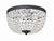 Crystorama NOL-314-CL-MWP Nola 3 Light Ceiling Mount - Parent