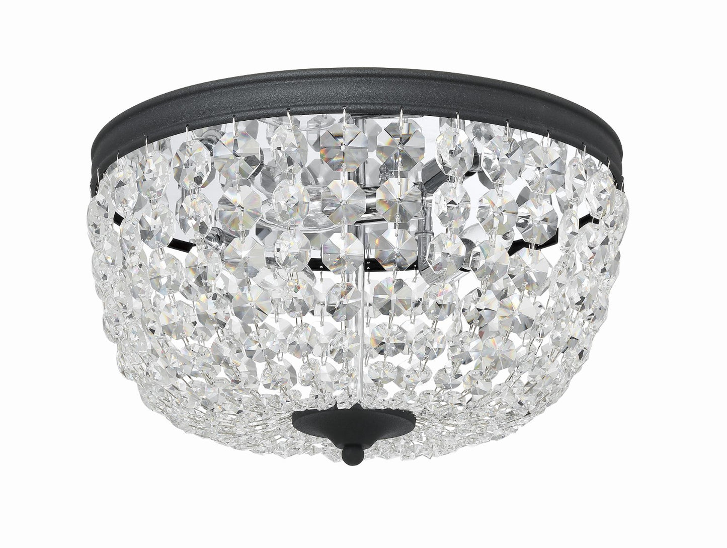 Crystorama NOL-314-CL-MWP Nola 3 Light Ceiling Mount - Parent