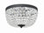 Crystorama NOL-314-CL-MWP Nola 3 Light Ceiling Mount - Parent