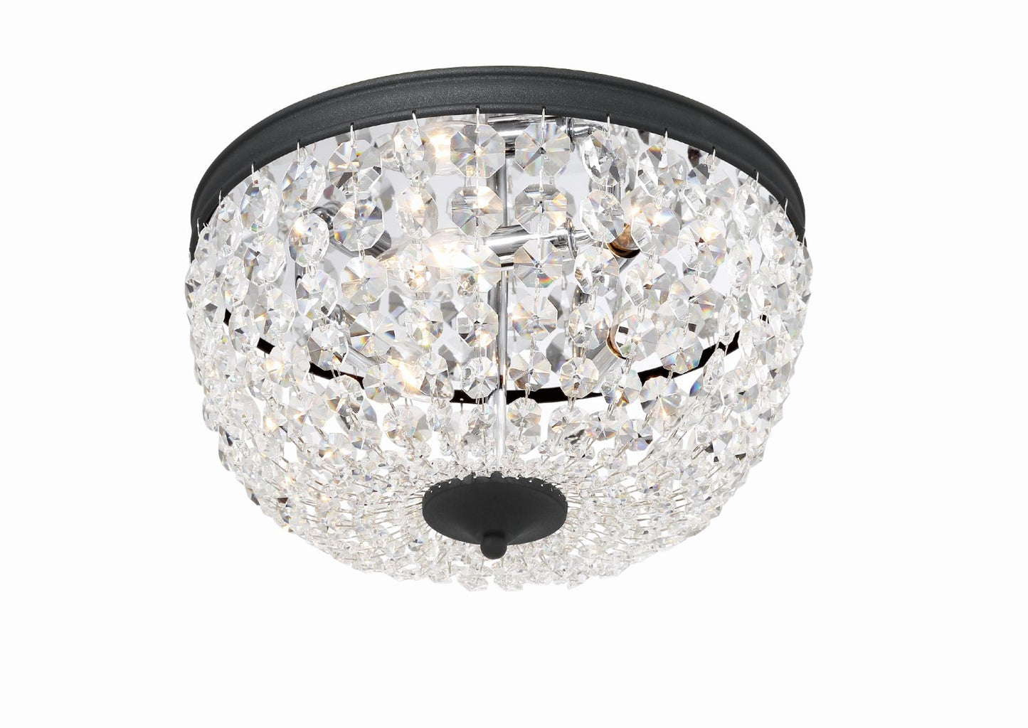 Crystorama NOL-314-CL-MWP Nola 3 Light Ceiling Mount - Parent
