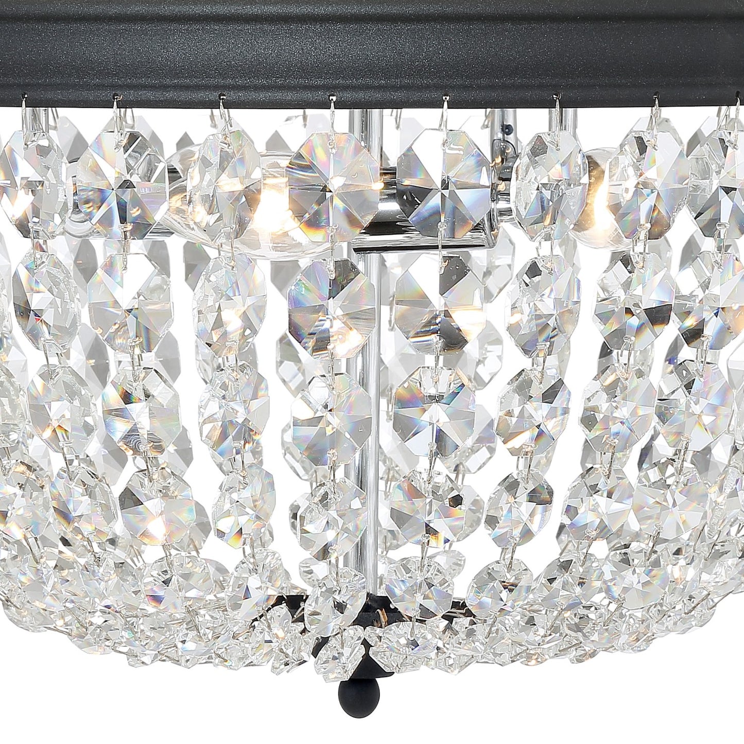 Crystorama NOL-314-CL-MWP Nola 3 Light Ceiling Mount - Parent