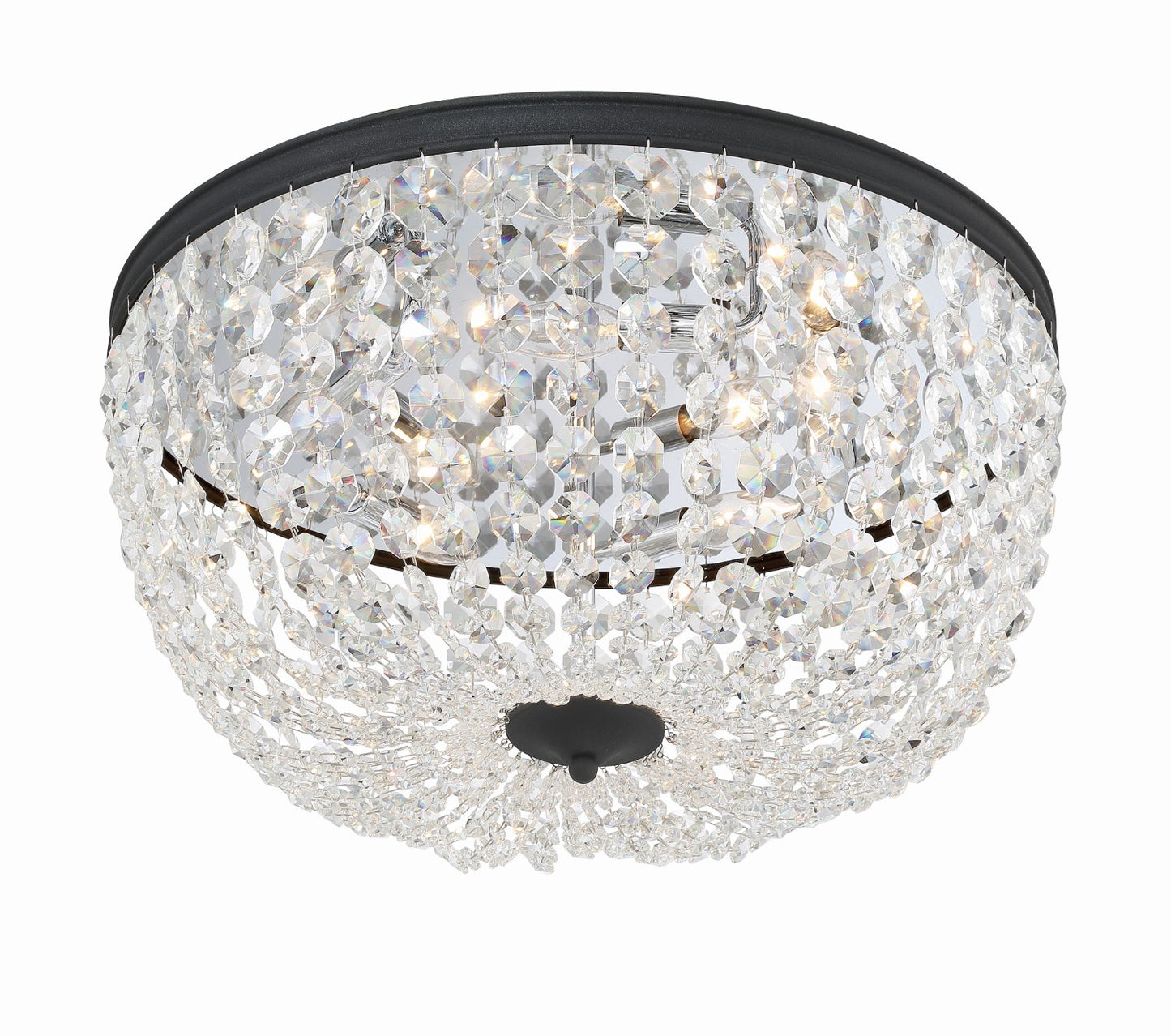 Crystorama NOL-320-CL-MWP Nola 5 Light Ceiling Mount - Parent