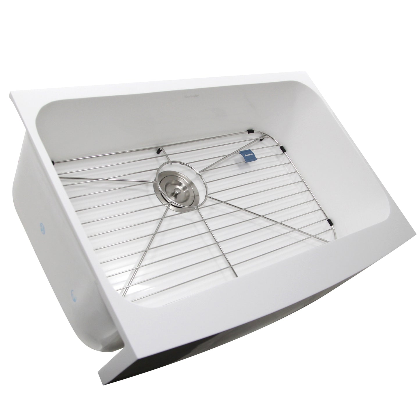 Nantucket Sinks NS-GSEZA32S Retrofit Glacierstone Single Bowl EZApron Kitchen Sink