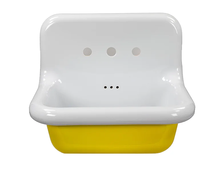 Nantucket Sinks NS-VC24 Fireclay utility sink