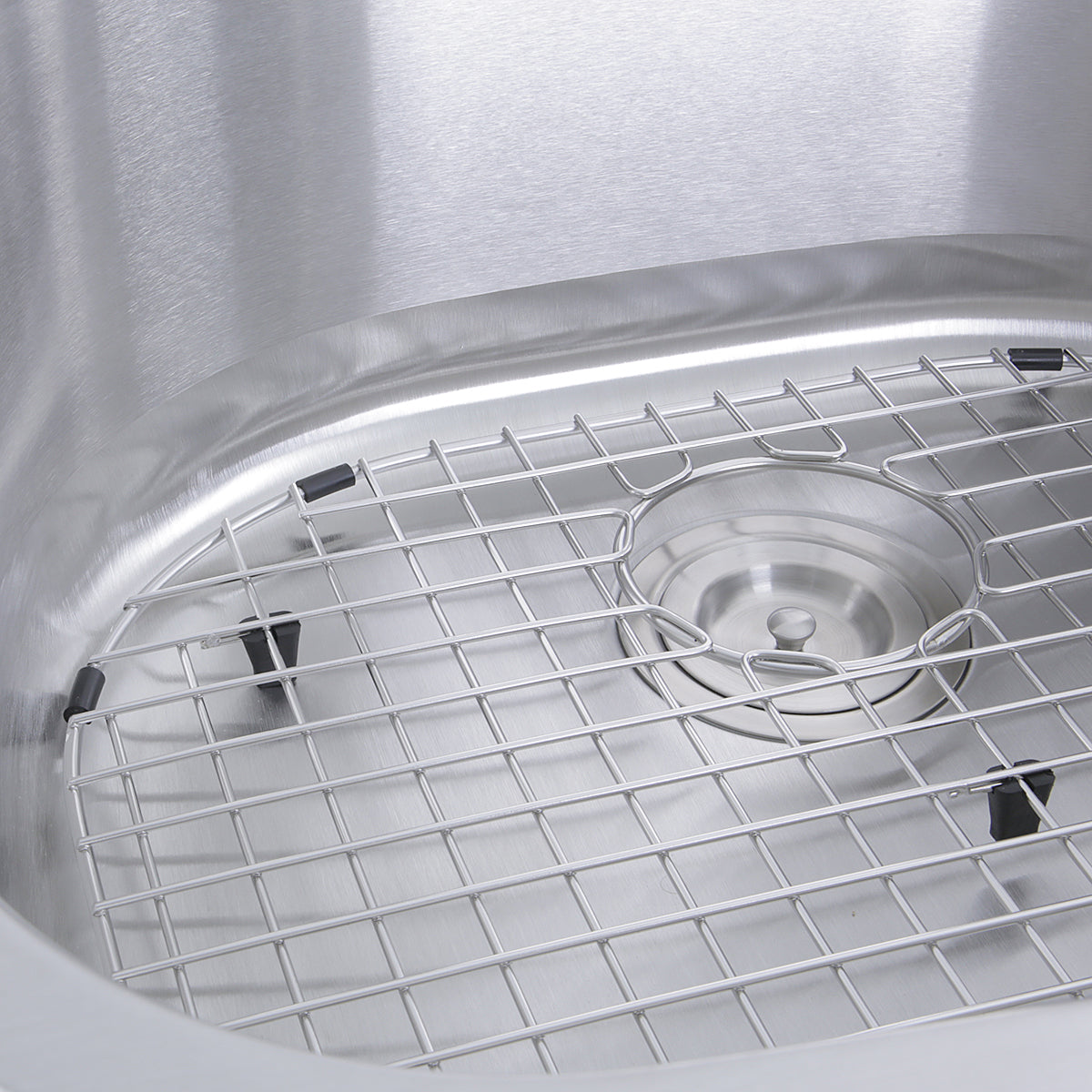 Nantucket Sinks NS03i-16 NS03i-16 Sconset 23-Inch D-Bowl Undermount Stainless Steel Kitchen Sink, 16 Gauge