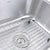 Nantucket Sinks NS09i-16 Small Rectangle Single Bowl Undermount Kitchen Sink, 16 Gauge