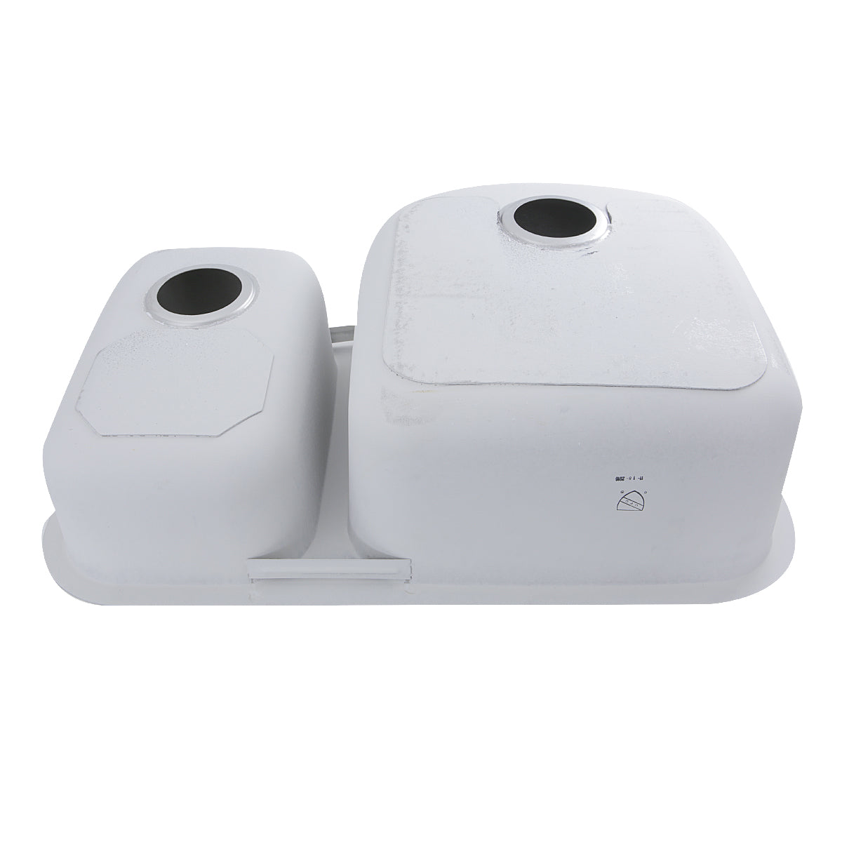 Nantucket Sinks NS3121-16 NS3121-16 - 31.5 Inch 70/30 Double bowl Undermount Stainless Steel Kitchen Sink, 16 Gauge