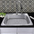 Nantucket Sinks NS3322-8 NS3322-8  33 Inch Large Rectangle Single Bowl 18 Gauge Stainless Steel Drop In Kitchen Sink