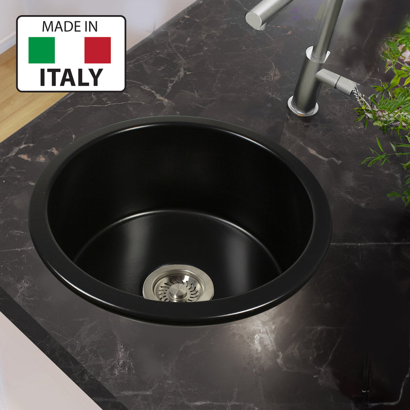 Nantucket Sinks NS35L-EXT Basket Strainer Kitchen Drain for Fireclay Sinks