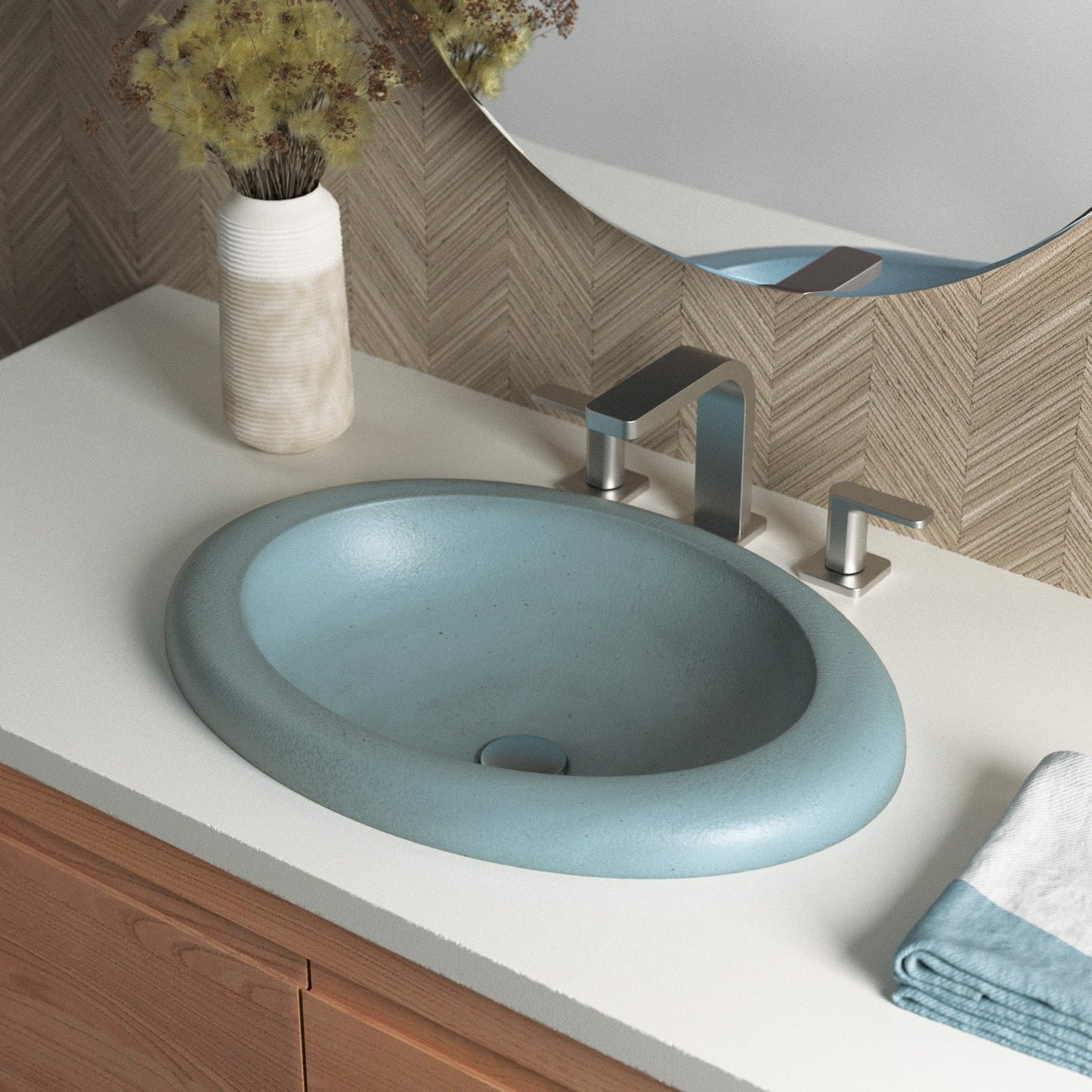 Native Trails NSL Cuyama Native Stone Bath Sink Ash - Parent