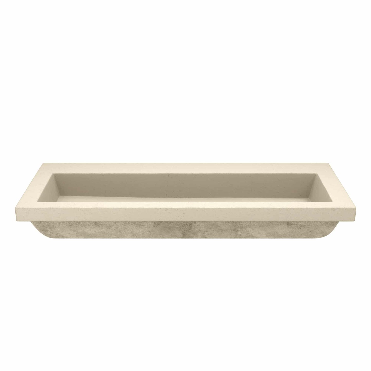 Native Trails NSL4819-X Trough 4819 Bathroom Sink -No Faucet Holes