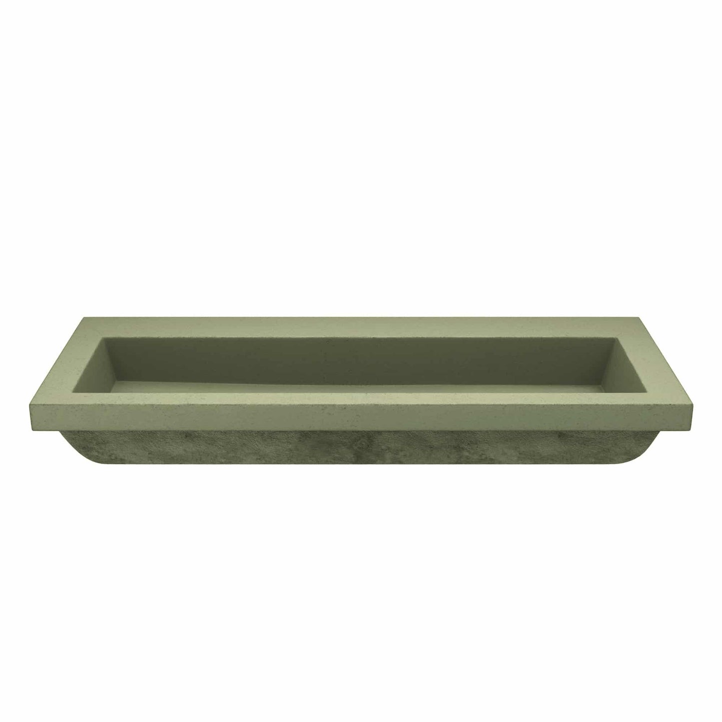 Native Trails NSL4819-X Trough 4819 Bathroom Sink -No Faucet Holes