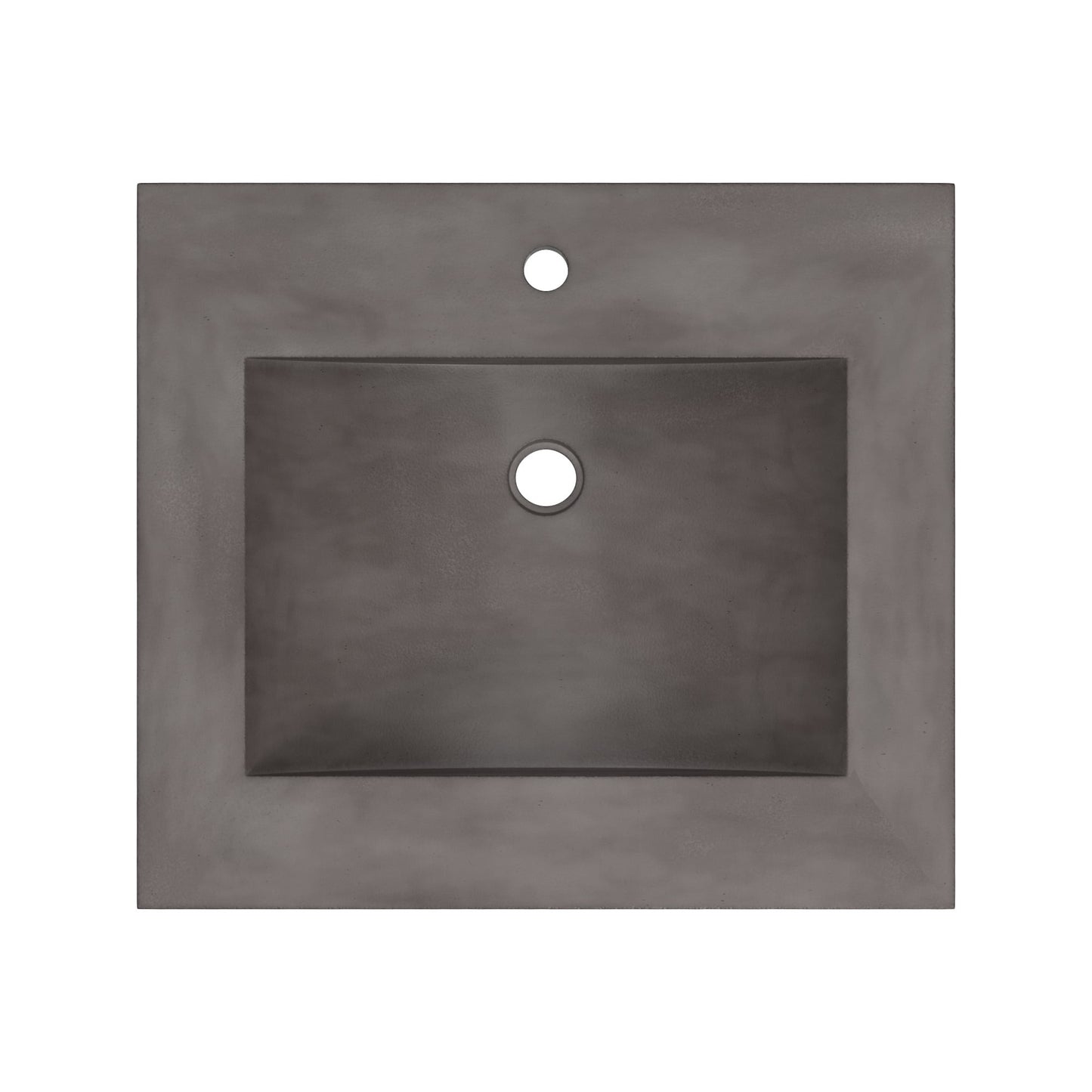Native Trails Palomar Vanity Top with Integral Bathroom Sink -Single faucet hole