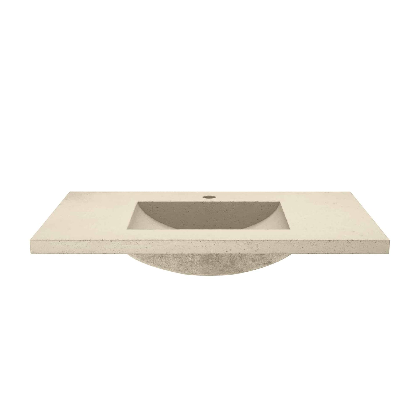 Native Trails Palomar Vanity Top with Integral Bathroom Sink -Single faucet hole