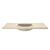 Native Trails Palomar Vanity Top with Integral Sink in Charcoal - 8" Widespread Cutout
