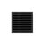 Infinity Drain N 4 4” Strainer - Lines Pattern & 2" Throat for N 4, ND 4, NDB 4