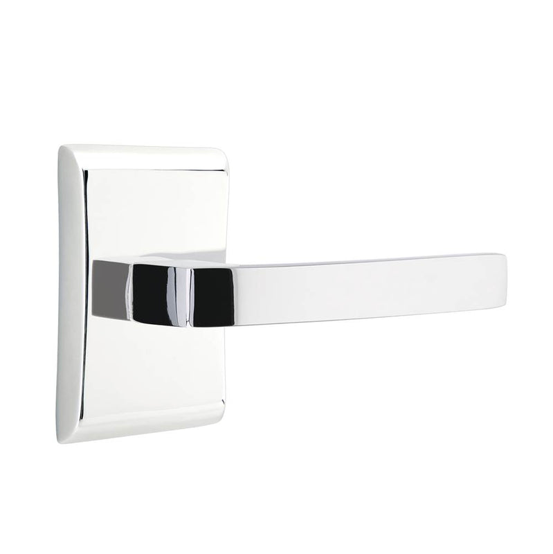 Emtek C5211BRL Concealed , Privacy , Neos Rosette , Breslin Lever