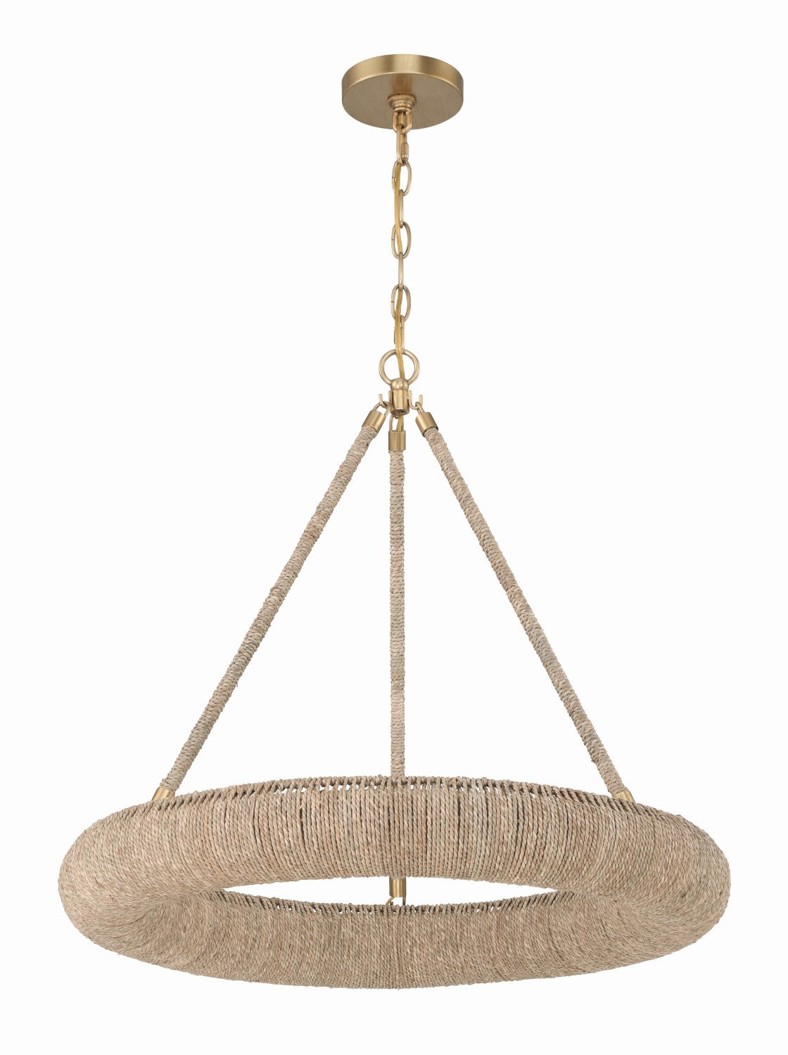 Crystorama OAK-7536-SG Oakley Integrated LED Chandelier - Soft Gold