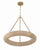 Crystorama OAK-7536-SG Oakley Integrated LED Chandelier - Soft Gold