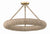 Crystorama OAK-7536-SG_CEILING Oakley Integrated LED Semi Flush Mount - Soft Gold