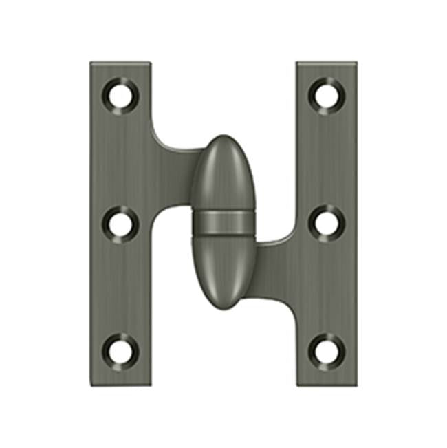 Deltana OK3025BR 3 x 2-1/2 Hinge