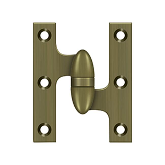 Deltana OK3025BR 3 x 2-1/2 Hinge