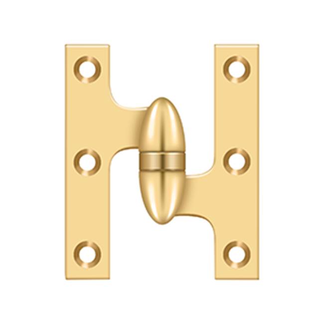 Deltana OK3025BR 3 x 2-1/2 Hinge