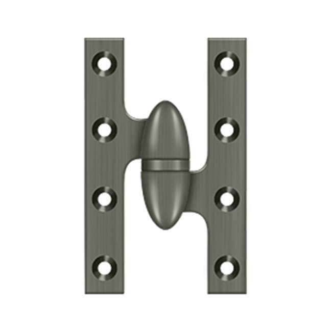 Deltana OK5032BR 5 x 3-1/4 Hinge Right