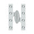 Deltana OK5032BR 5 x 3-1/4 Hinge Right