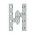 Deltana OK5032BL 5 x 3-1/4 Hinge Left