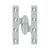Deltana OK5032BR 5 x 3-1/4 Hinge Right