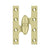 Deltana OK5032BL 5 x 3-1/4 Hinge Left